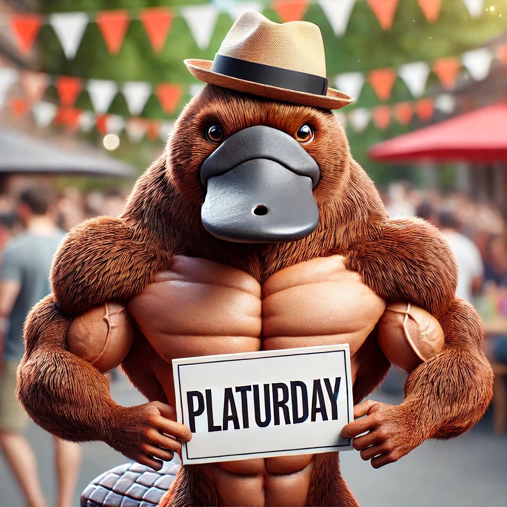 Have a good Platurday everyone!!
