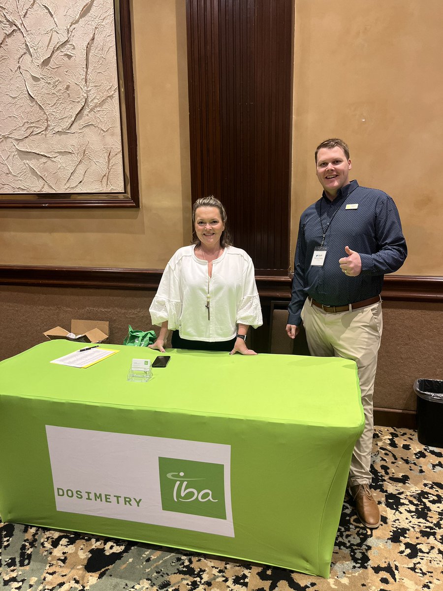 A huge thank you to <a href="/IBADosimetry/">IBA Dosimetry</a> for a wonderful event last night! Be sure to stop by their table this morning in the exhibitor hall!