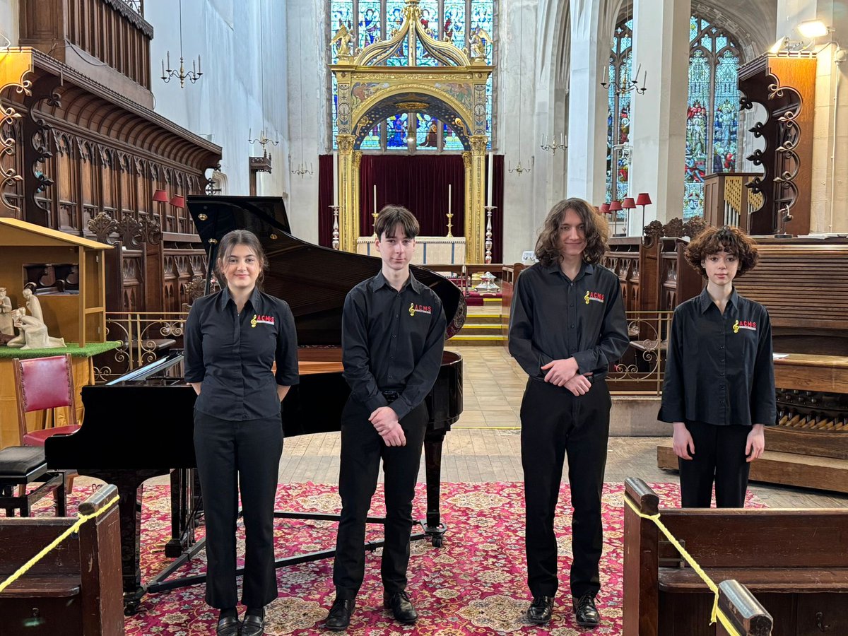 Huge congratulations to four of our fantastic pianists who gave a stunning recital today as part of St Andrew’s Cathedral’s Recital at Noon series! 🎶

The programme featured beautiful music by Bach, Chopin, Khachaturian, Tchaikovsky, Albinoni &amp; Ramsay 🎶🎶