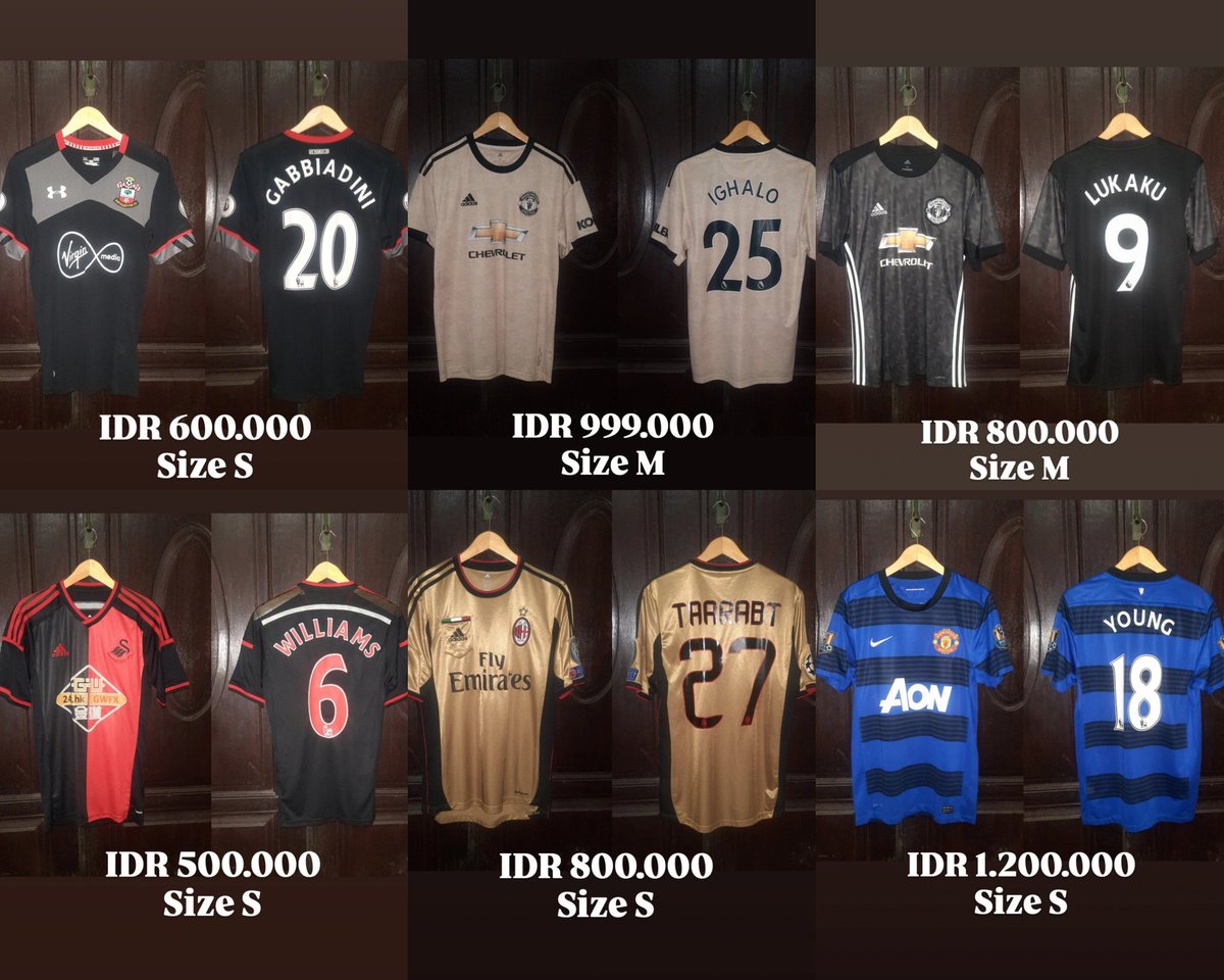 Aries_Raf's tweet photo. Jersey BERTATTO ❗❗

Kondisi BNWT - EXC 
IDR Mulai IDR 350.000
Cek Foto Lebih Jelasnya
Tokopedia Shopee Ready

Order https://t.co/U0P1ENHCMF #jersey4sale #1308 @Jerseyforum https://t.co/g7JIOP0ZQi