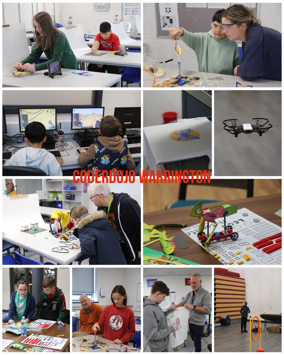 CoderDojo Warrington (@dojowarrington) on Twitter photo What an amazing event today, 150 kids plus parents through the door taking part in a variety of STEAM activities. New & familiar faces attending. Check out the photo's. #Warrington #coderdojo #STEM #Steam #STEMforKids #tcat <a href="/TCATchallenge/">The Challenge Academy Trust</a> <a href="/ChrisHillidge/">Chris Hillidge</a> <a href="/BCAWarrington/">Beamont Coll Academy</a> What an amazing event today, 150 kids plus parents through the door taking part in a variety of STEAM activities. New & familiar faces attending. Check out the photo's. #Warrington #coderdojo #STEM #Steam #STEMforKids #tcat <a href="/TCATchallenge/">The Challenge Academy Trust</a> <a href="/ChrisHillidge/">Chris Hillidge</a> <a href="/BCAWarrington/">Beamont Coll Academy</a>