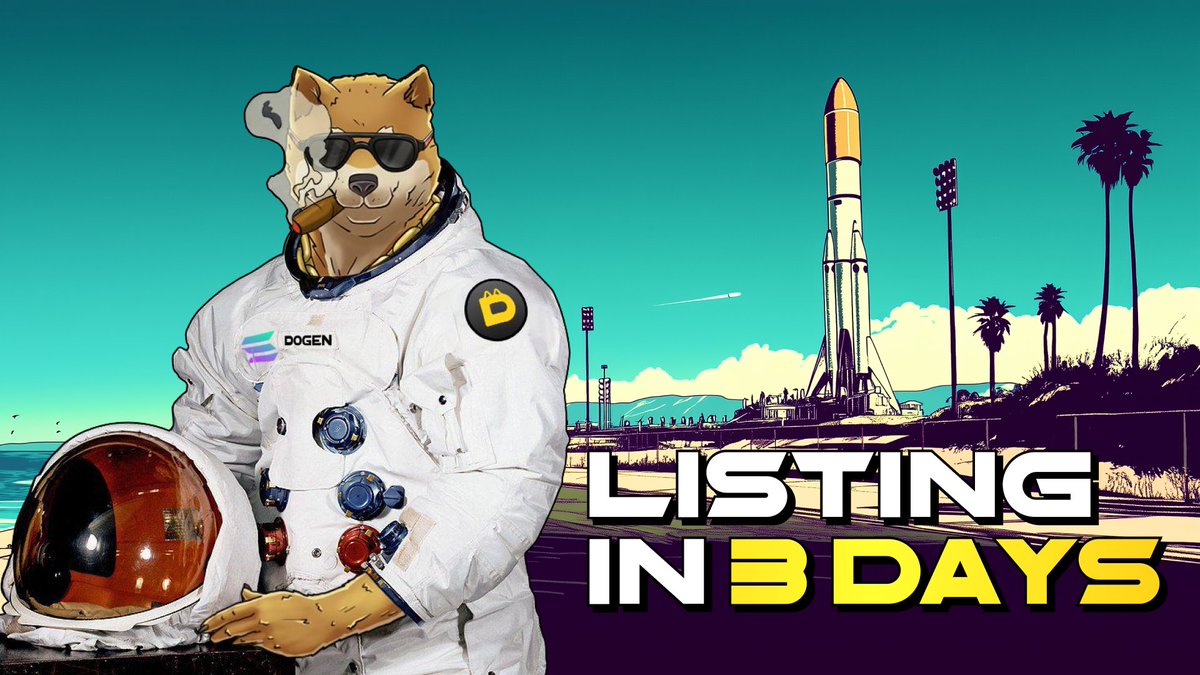 DogenMeme's tweet image. ☀️☀️☀️GOOD DAY, DOGEN PACK☀️☀️☀️

🎉🎊🤑🥂🎉🎊🤑🥂🎉🎊🤑🥂

BRACE YOURSELVES: $DOGEN IS GETTING LISTED IN JUST 3 DAYS!!!

LFG DOGEN PACK🚀🚀🚀

The Claim process will also start on 4 February.

Stay tuned for details!👌

dogen.meme $DOGEN