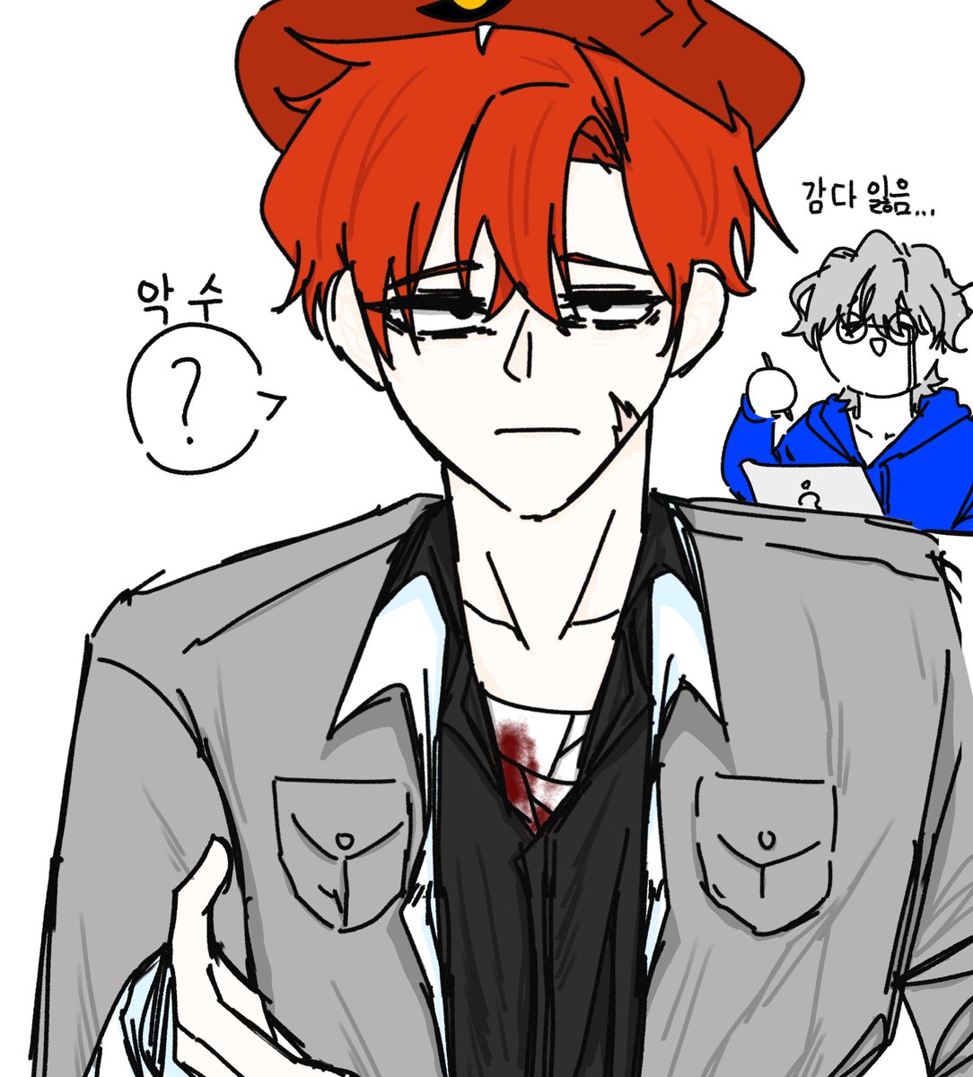 오랜만에 왔으니 악수 요청🤝