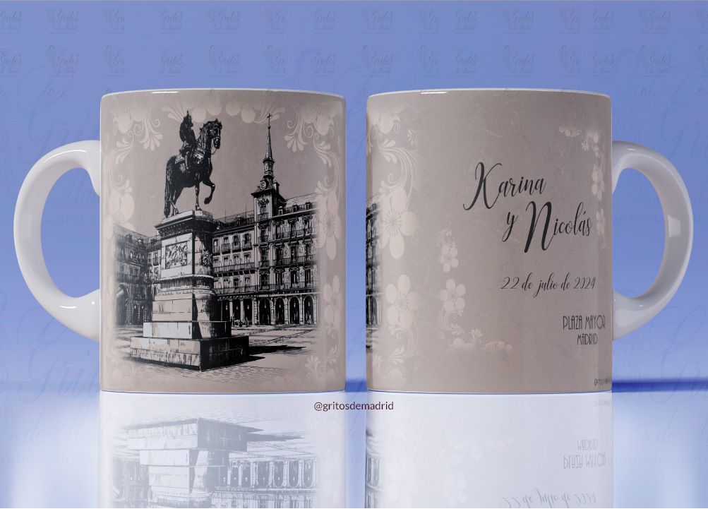 GRITOSDEMADRID's tweet photo. TAZA PLAZA MAYOR E.FERNÁNDEZ (MADRID) https://t.co/jvJiZZTZvh https://t.co/tLSbWH8kGL