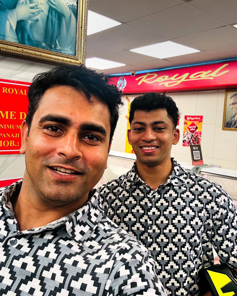 At a local market today, came across a stranger wearing the exact same shirt as me. We exchanged sheepish glances, smiled almost embarrassingly, and without a word, we both just knew — ek photo to banta hai. 😁

For that tiny moment, we felt like long-lost brothers. 😍