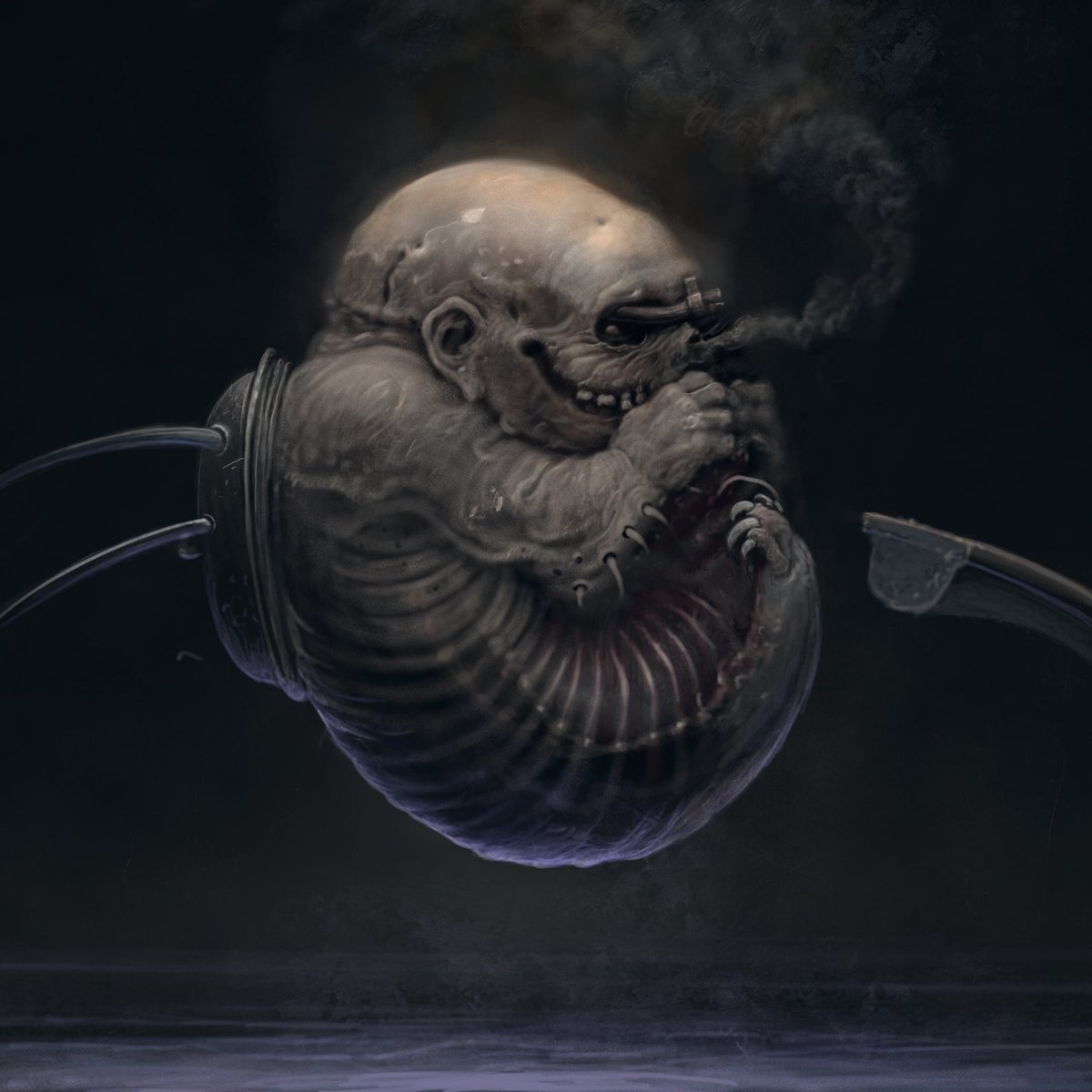 Disgusting Larvæ.

#digitalart #procreate #darkart #horrorart #macabreart #darksurrealism #gloomy #war #hell #decomposed #decay #macabre #anatomy #bestiary #infidel #angel #inferno