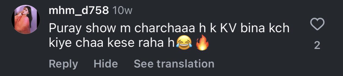 kvvids's tweet photo. Some of my favorite underrated comments on my reels 😭

#KaranveerMehra https://t.co/6gAq0SZhiK