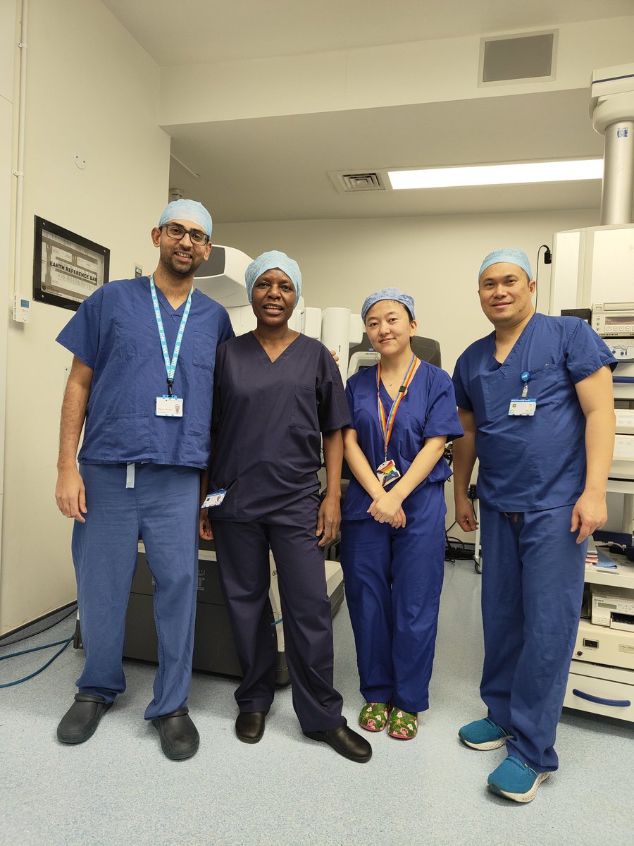 Abhishek Reekhaye (@areekhaye) on Twitter photo End of a busy week—8 🤖 kidney cases in 4 days (radical/partial/trans/retro)! Huge thanks to the incredible theatre staff <a href="/RoyalFreeNHS/">Royal Free London</a> for their teamwork and dedication - <a href="/ShoniwaAngeline/">angeline shoniwa</a> and Ryan. Couldn’t have done it without you! 🙌 #RoboticSurgery #Teamwork End of a busy week—8 🤖 kidney cases in 4 days (radical/partial/trans/retro)! Huge thanks to the incredible theatre staff <a href="/RoyalFreeNHS/">Royal Free London</a> for their teamwork and dedication - <a href="/ShoniwaAngeline/">angeline shoniwa</a> and Ryan. Couldn’t have done it without you! 🙌 #RoboticSurgery #Teamwork