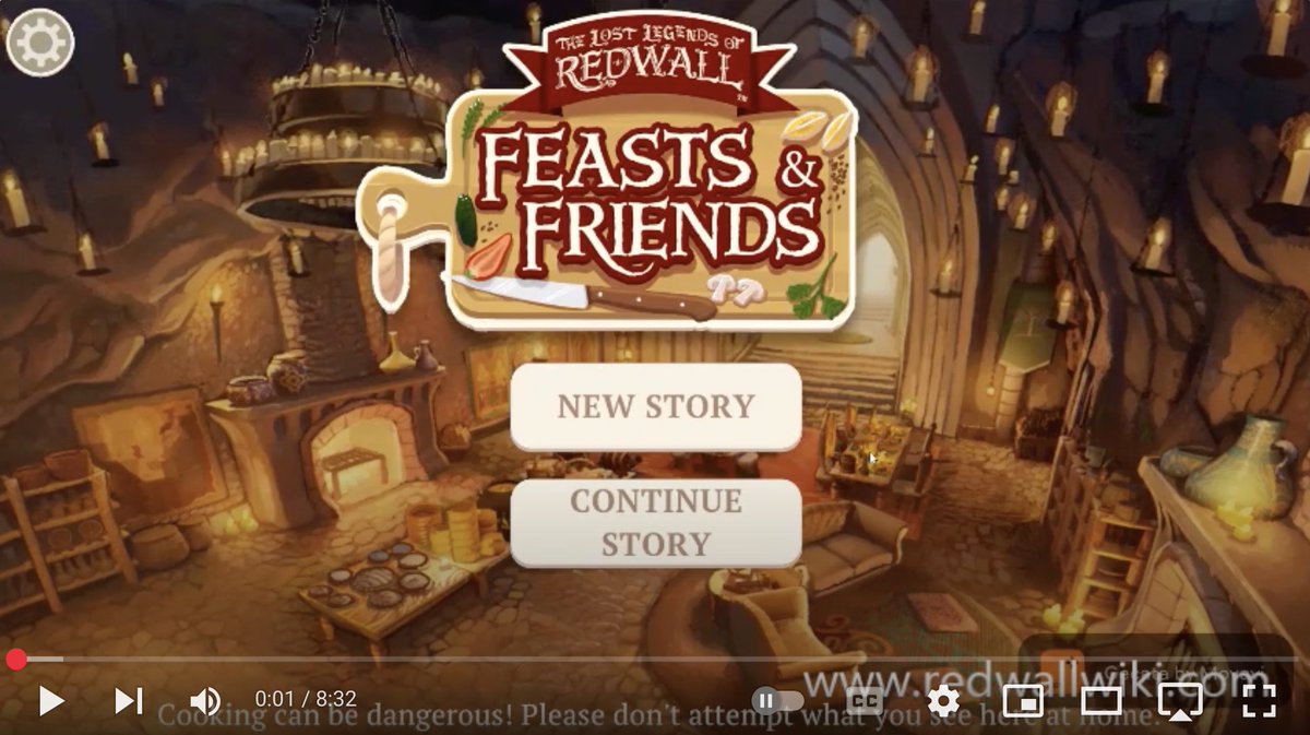RedwallGame's tweet image. Our newest Redwall themed cozy game, Feasts and Friends, as played by our fiend and great supporters at Redwall Wiki.
Thank you so much!

bit.ly/40zVn4e

bit.ly/4g8Pa4M
