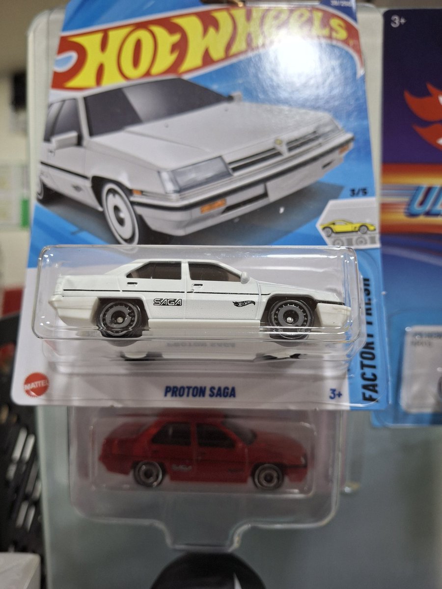 hotwheelsMY's tweet photo. Secured the white Proton Saga from Indonesia and cheaper. https://t.co/DuQ3f45Rws