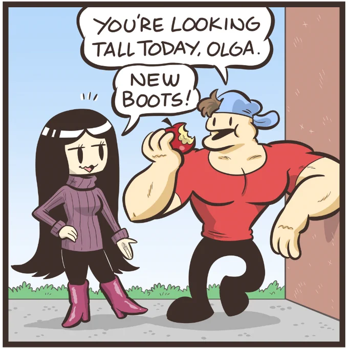 New Nerd and Jock episode! Olga is asserting dominance! Read it early:
https://t.co/pnP2VzyUNr 