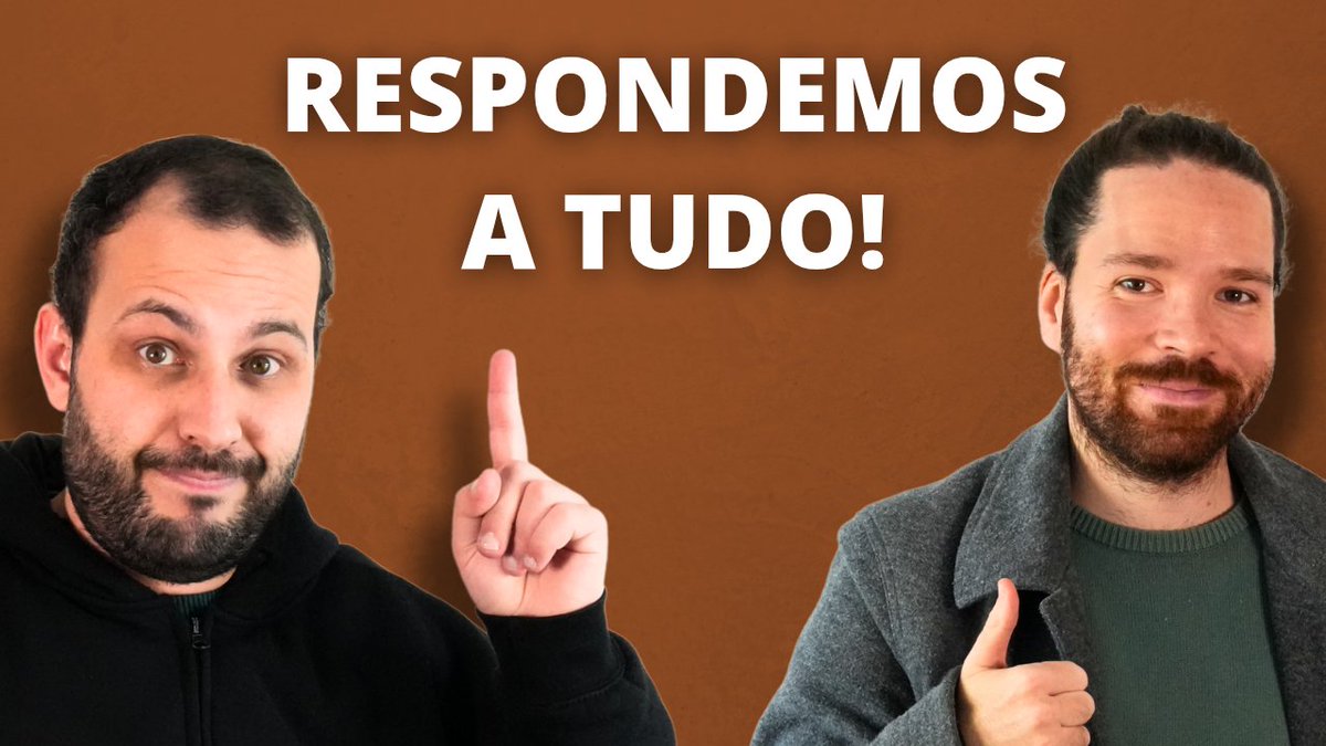 Q&amp;A SOBRE ACESSO E SOBREVIVÊNCIA AO ENSINO SUPERIOR com Surpresa 👀
Quartas às 21h 👇
youtube.com/live/SgD7saYSV…