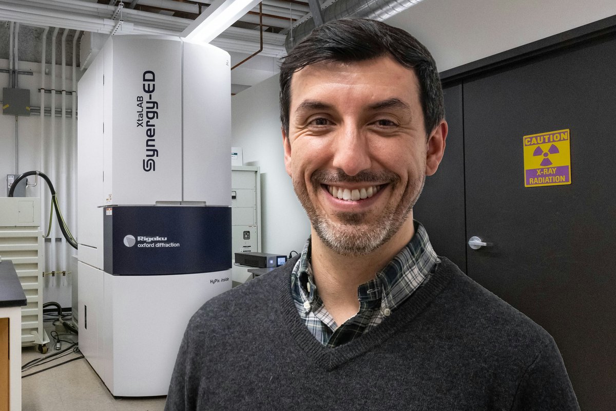 Meet Yale’s maestro of MicroED.

Yale recently became home to a microcrystal electron diffractometer, which reveals material structures down to the atomic level. Chemist Brandon Mercado, who led the effort to acquire it, discusses the research this game-changing instrument makes
