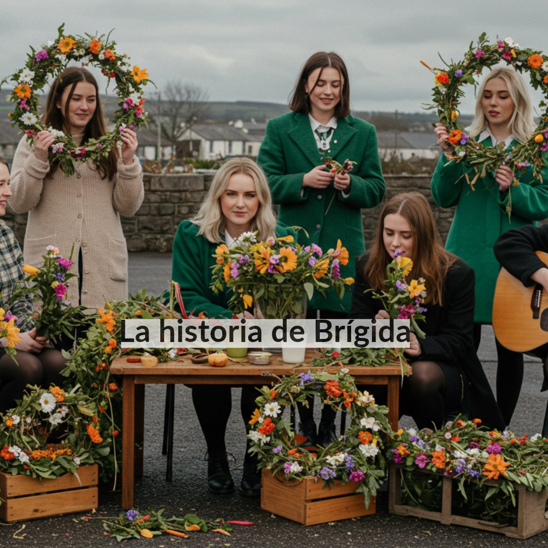 IrishEmbMexico's tweet photo. ✨St. Brigid's Day: Una tradición de luz
y renovación.

Hoy es el día de Santa Brígida, símbolo de renovación,
creatividad y hospitalidad. Su figura inspira
generaciones en Irlanda y más allá. ¿Conocías esta
celebración? Aquí te la compartimos.

#SBD2025 #StBrigidsDay #imbolic https://t.co/2MiSYFISY1
