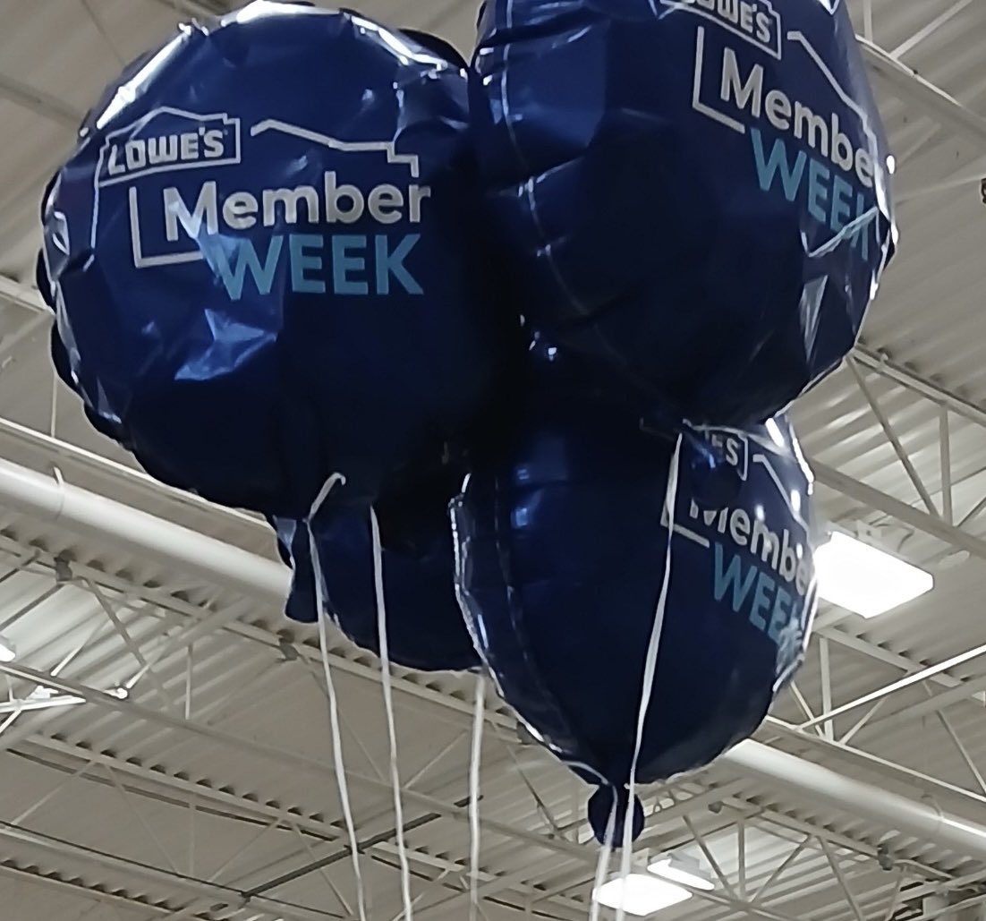 Lowe’s Members Week Deals are here! And #2594 is ready for it!. Our customers coming to get their the mini bucket #Giveaway <a href="/BenitoKomadina/">Benito.Komadina@Lowes</a> <a href="/BlueBoxR1/">@BlueBoxR1</a> <a href="/JMB_Burnett/">Jeffrey “JB“ Burnett</a> <a href="/DCT0813MD/">Dante Thomas</a> <a href="/BreeKraft123/">Breanna Kraft</a> <a href="/cortia_gwynn/">Cortia Gwynn</a> <a href="/Miller2594msm/">John Miller</a>