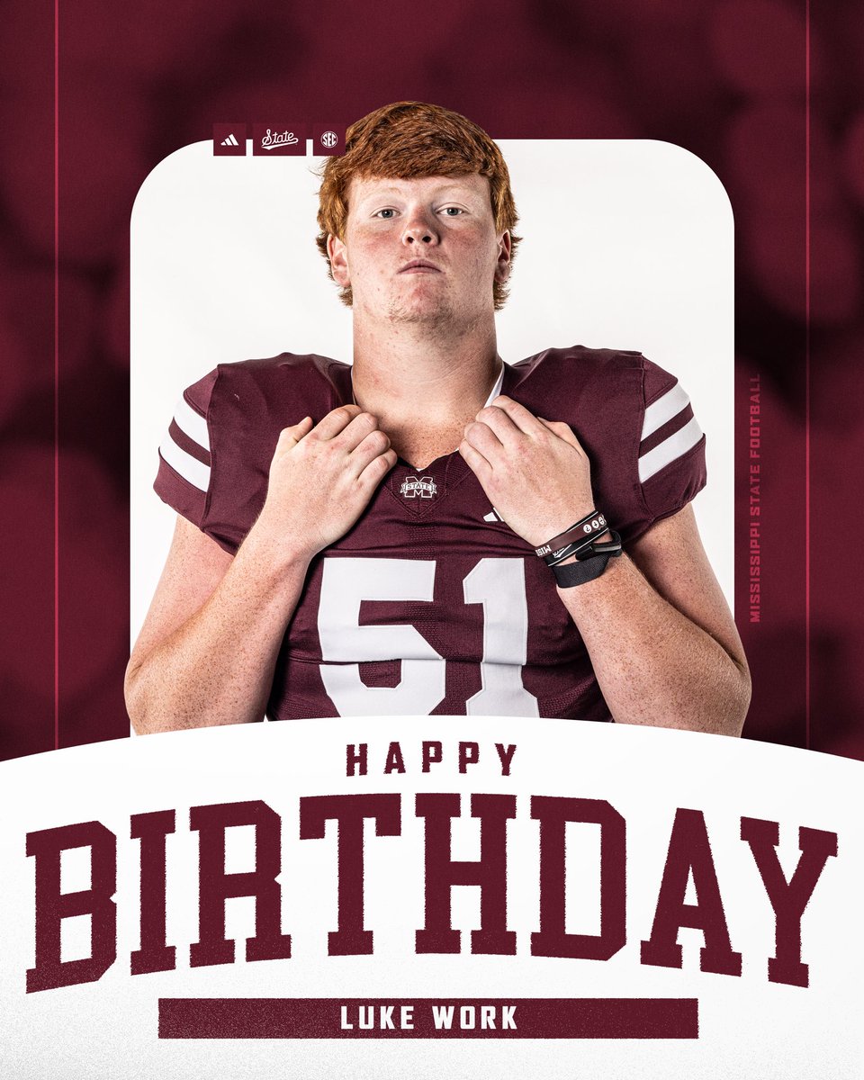 Bulldog Family, help us wish our guy <a href="/LukeWork1/">Luke Work</a> a very Happy Birthday!

#HailState