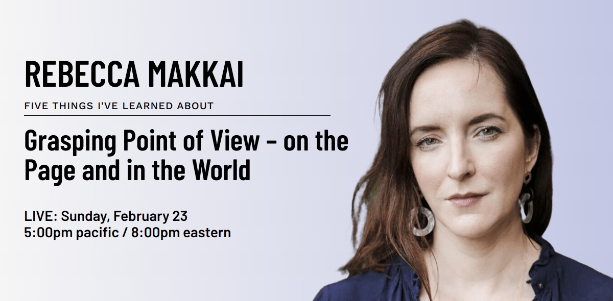 My Five Things (@my_five_things) on Twitter photo Coming to Five Things Sunday, February 23rd: Celebrated writer and teacher <a href="/rebeccamakkai/">Rebecca Makkai is No Longer on This Platform</a> shares Five Things She's Learned about Grasping Point of View – on the Page and in the World.
Learn more. Get ticket: myfivethings.com/class/rebecca-… Coming to Five Things Sunday, February 23rd: Celebrated writer and teacher <a href="/rebeccamakkai/">Rebecca Makkai is No Longer on This Platform</a> shares Five Things She's Learned about Grasping Point of View – on the Page and in the World.
Learn more. Get ticket: myfivethings.com/class/rebecca-…