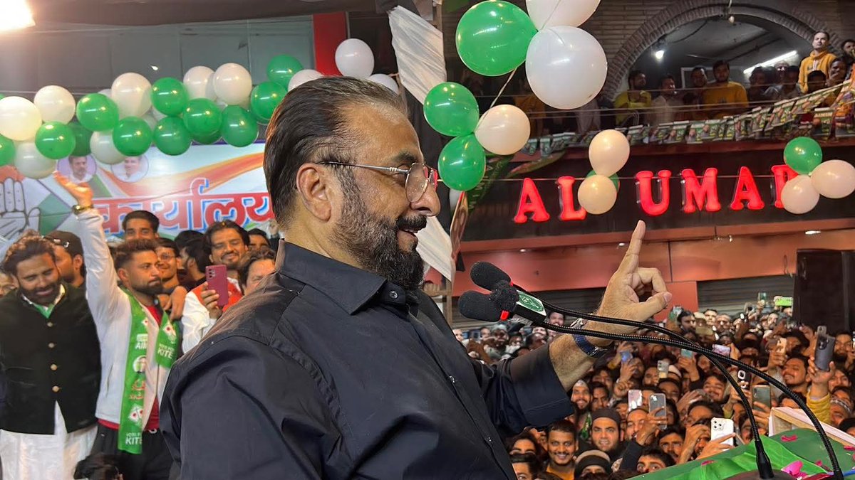 syedsulaiman92's tweet image. #AIMIM Maharashtra State President, Ex MP @imtiaz_jaleel addressed a massive conclusion public meeting in #Okhla Assembly Constituency @ #Delhi for @aimim_national Okhla Candidate @Shifa_Okhla

#DelhiElections2025 #DelhiElections #VoteforAIMIM #VoteforKite #ShifaurRehman