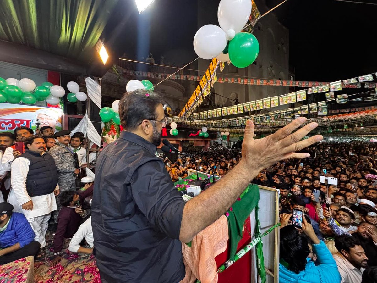 syedsulaiman92's tweet image. #AIMIM Maharashtra State President, Ex MP @imtiaz_jaleel addressed a massive conclusion public meeting in #Okhla Assembly Constituency @ #Delhi for @aimim_national Okhla Candidate @Shifa_Okhla

#DelhiElections2025 #DelhiElections #VoteforAIMIM #VoteforKite #ShifaurRehman