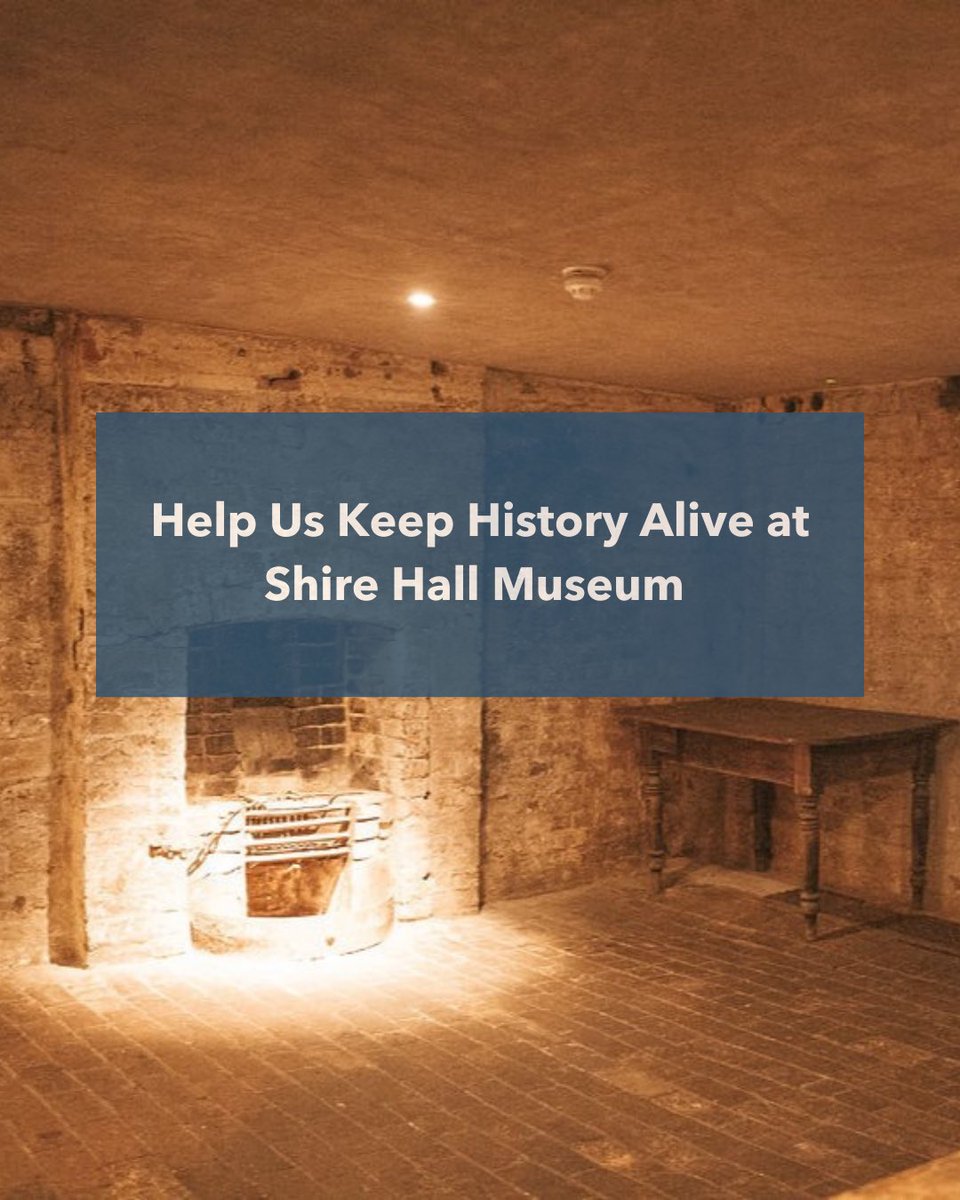 At Shire Hall Museum, we’re proud to share the rich stories of our past, connecting people to the history that shapes us all. 

But like many heritage &amp; arts organisations across the country, we’re facing tough challenges.

You can support us by donating: shirehalldorset.org/support/