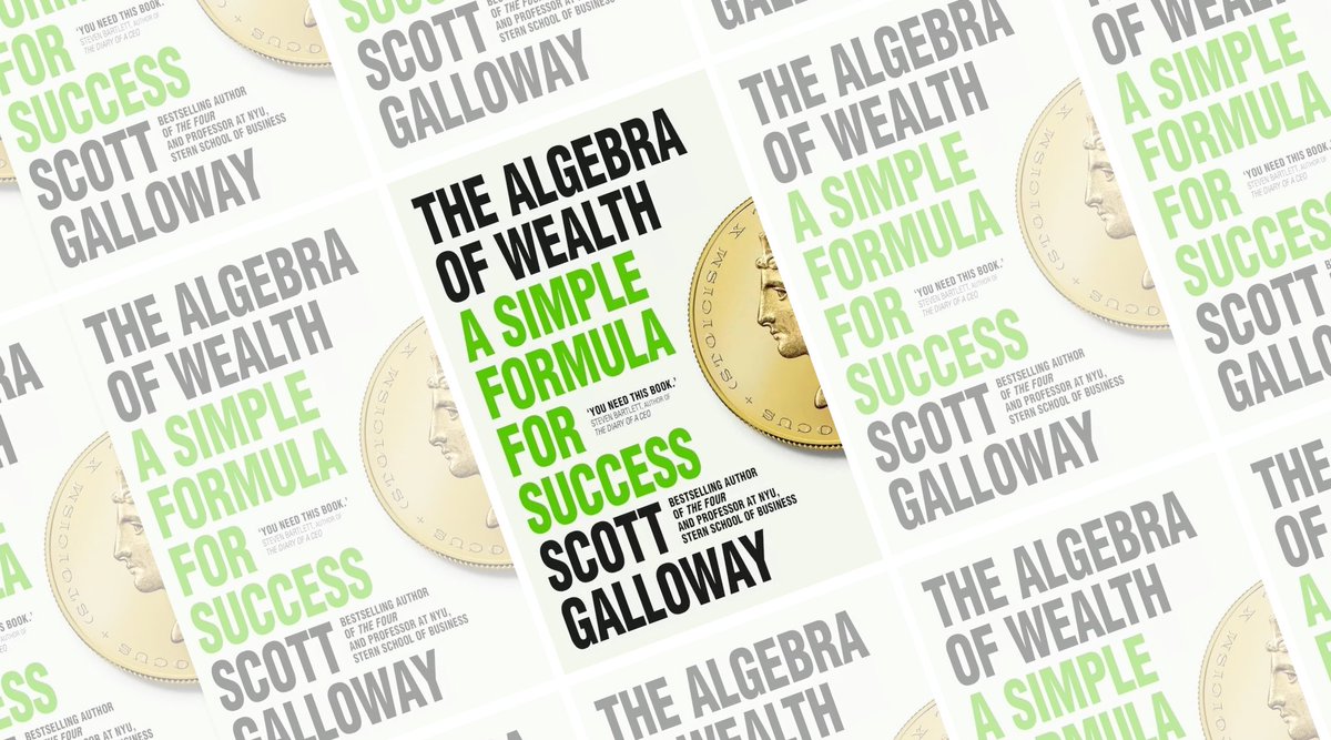 In “The Algebra of Wealth,” Scott Galloway, a well-known professor at NYU Stern School of Business and host of the popular (and free) “Prof. G” podcast, delves into a pragmatic approach to achieving financial success. The core tenant of the book is structured around the “four