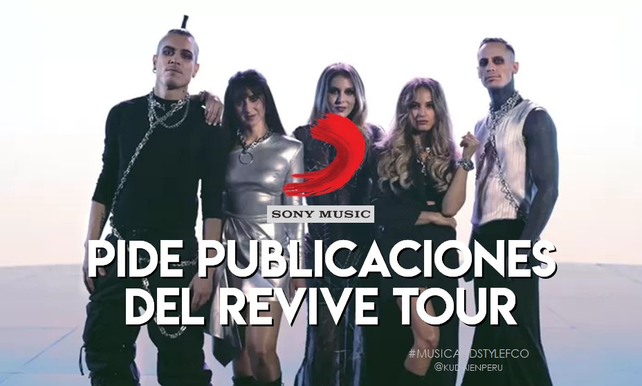 kudaienperu's tweet photo. Kudaicheros es importante su apoyo a #Kudai pidiendo publicaciones relacionadas a la gira (#revivetour) que están dando ahora en #Mexico en SONY MUSIC MÉXICO, háganlo aquí:
https://t.co/RRwleVtoVO https://t.co/hgou6LqwjM