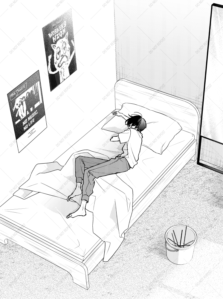 あと小ネタですが優助部屋にはこんなポスターとかも貼ってあったりします。笑
たまに分かってくださる方がいて嬉しかった! 
