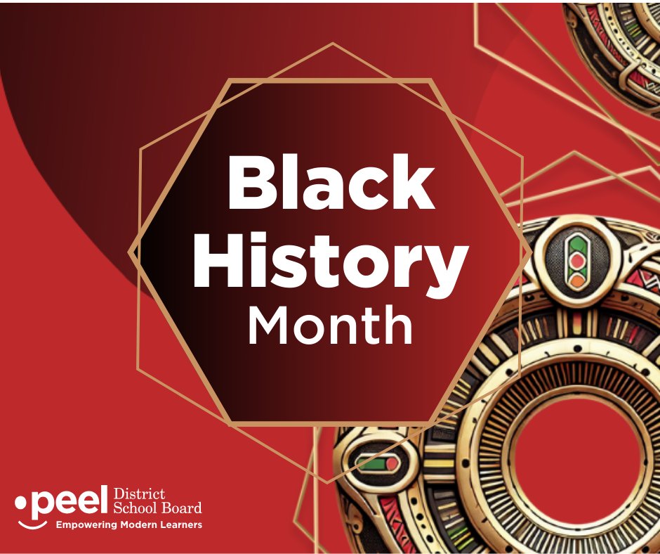 February is Black History Month!

This month, students, staff, and families have the opportunity to learn, celebrate, and honor the legacy of Black Canadians and Black communities worldwide.

Guided by PDSB's theme, From Ancestry to Destiny: Embracing Our Futures through