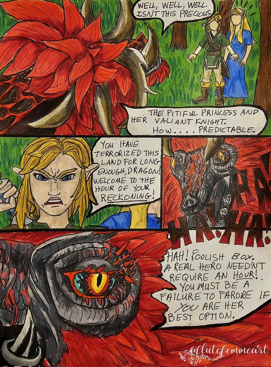 flutefemme's tweet photo. Saint Link and the Dragon
Chapter 8

#Zelink #TheLegendOfZelda #LegendOfZelda #zelda #tloz #demondragon #dragons #TearsoftheKingdom #totk #tloztotk #zeldacomic #zeldaAU https://t.co/bOc5FPeIlQ
