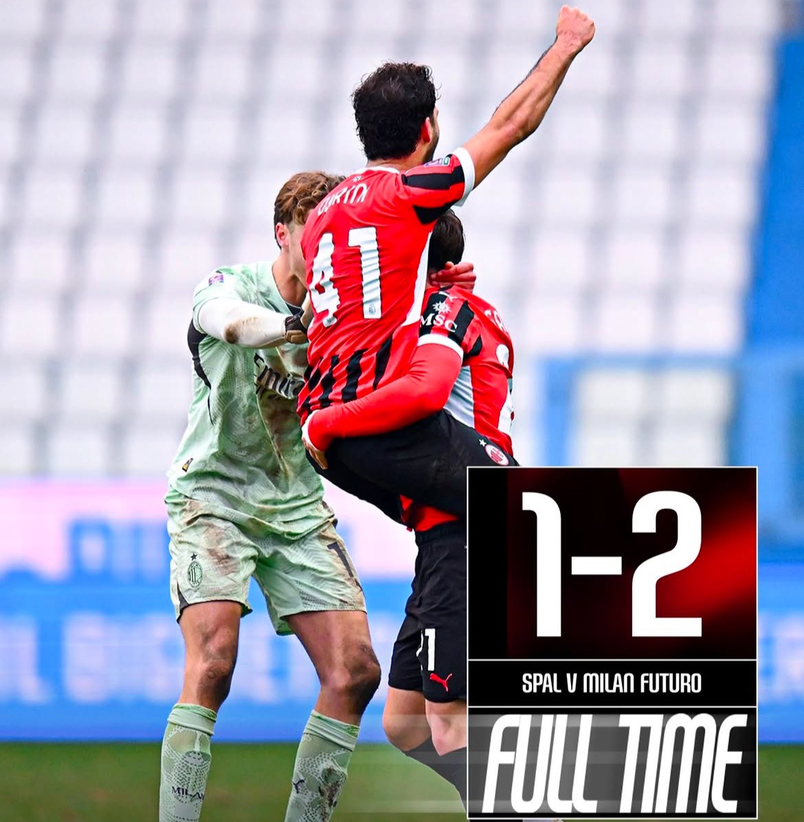 dome_tava's tweet image. #MilanFuturo
#milancommunity
Risultato finale :
#Spal 1-2 #MilanFuturo
I gufi possono tornare a stare zitti . Prestazione solida dei ragazzi che vincono con #Magrassi ( gran prestazione) e l’altro neo acquisto #Querini . Il mercato sta aiutando ma bisogna dare continuità ora.