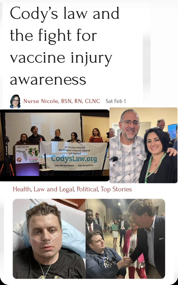 Hennac03's tweet photo. Join @NickCaturano and I as we discuss our paths into advocacy, how you can get involved, &amp; helping Floridians push HB 149 2025 aka @CodysLaw this session @OutLoudNews @MarivicVillaMD5 @haleyinflorida @FLSurgeonGen @JoeGruters @websterbarnaby 

https://t.co/nKT7rL08Kn https://t.co/jTqIzFgSEf