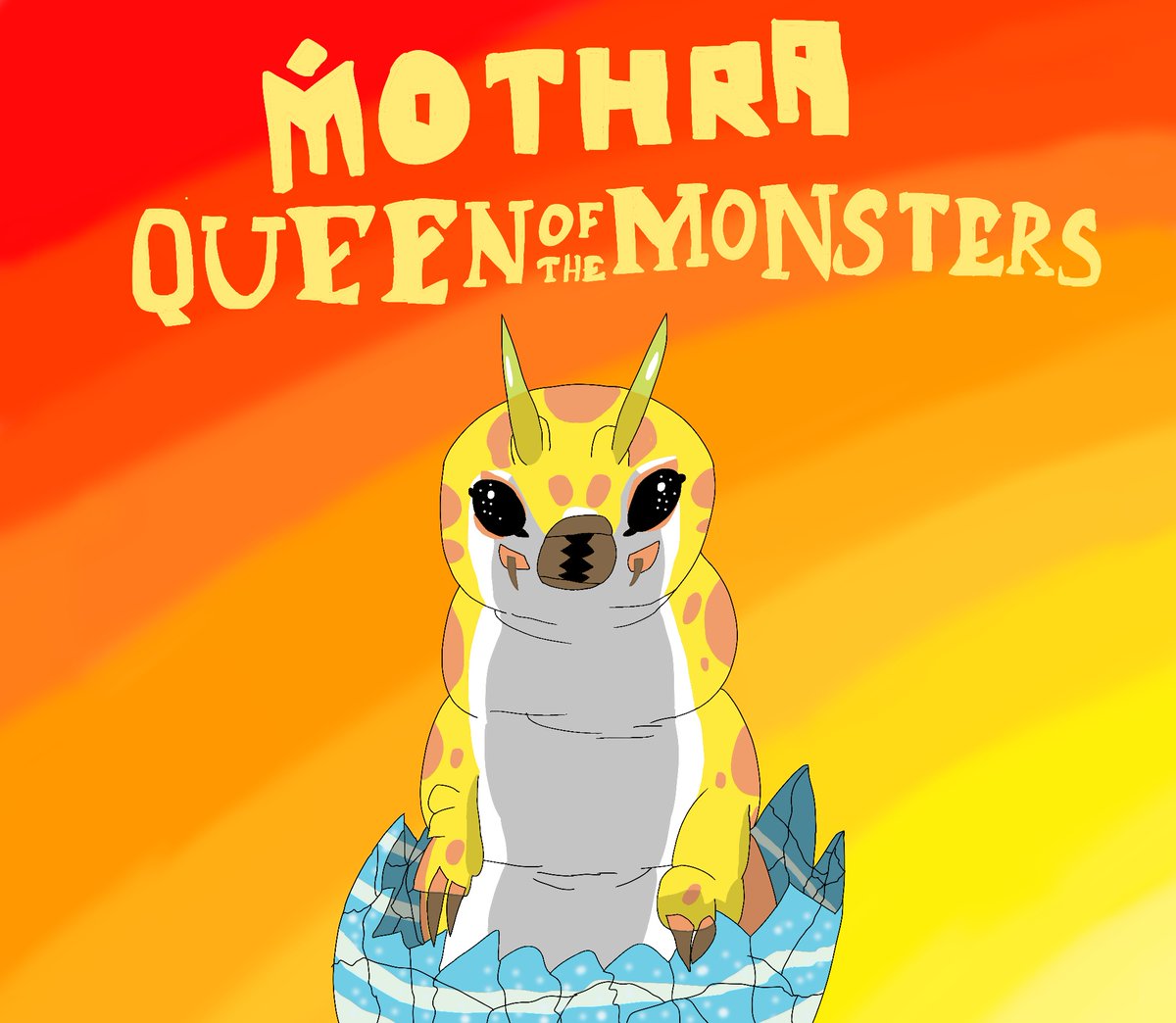 RobloxTheRoblo1's tweet image. Mothra Gemini (Imago/Larva)
(Mothra: Queen of the Monsters IDW Fanart)
All Credit Goes To: Mattzilla85, KaijuSamurai, Mooncalfe23, and Ngoux for Mothra Comic, Design, and Covers.