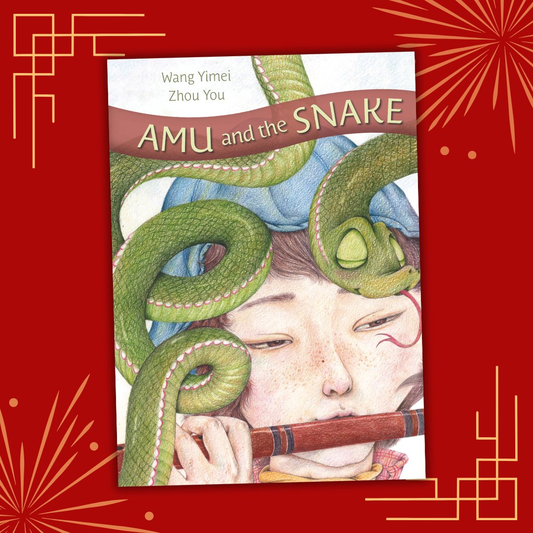 SequoiaKids's tweet photo. Happy Lunar New Year! 🏮✨ Celebrate the Year of the Snake with Amu and the Snake! 🐍 Discover the magic of this classic Chinese children’s tale and its timeless story. Find out more through the link in our bio. https://t.co/xEcWM7bXUG