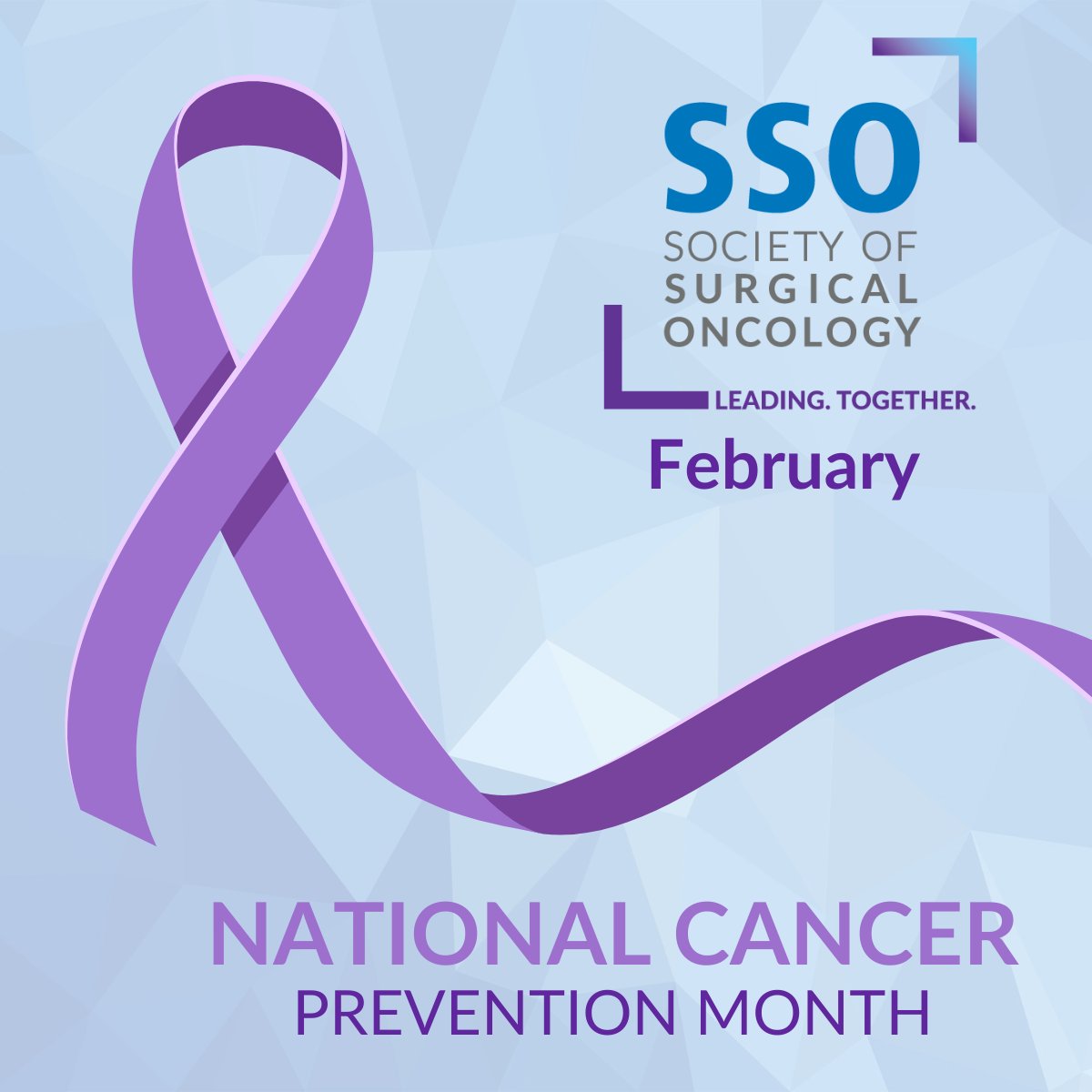Society of Surgical Oncology (@socsurgonc) on Twitter photo February is #NationalCancerPreventionMonth. The SSO community is committed to advancing cancer prevention through research, education, and innovation. #SSOCommunity February is #NationalCancerPreventionMonth. The SSO community is committed to advancing cancer prevention through research, education, and innovation. #SSOCommunity