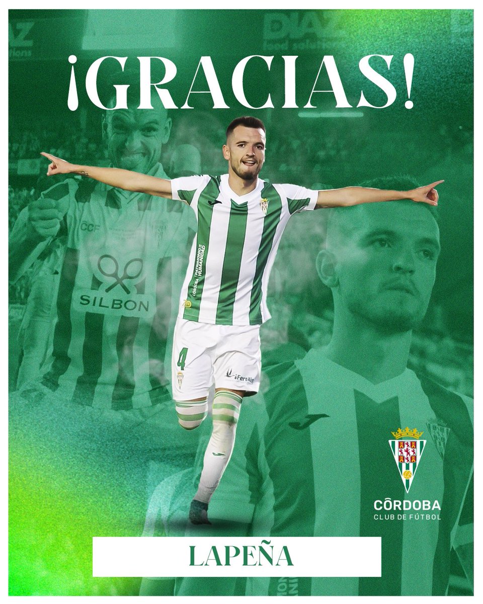 📄 COMUNICADO OFICIAL || 

🤝 Acuerdo con el CSKA de Sofía para el traspaso de Adrián Lapeña 

ℹ️ cordobacf.com/2025/02/01/acu…

¡Gracias, <a href="/Adrianlapenya/">Adrian Lapeña</a>!

#LaLigaHypermotion | #CórdobaCF
