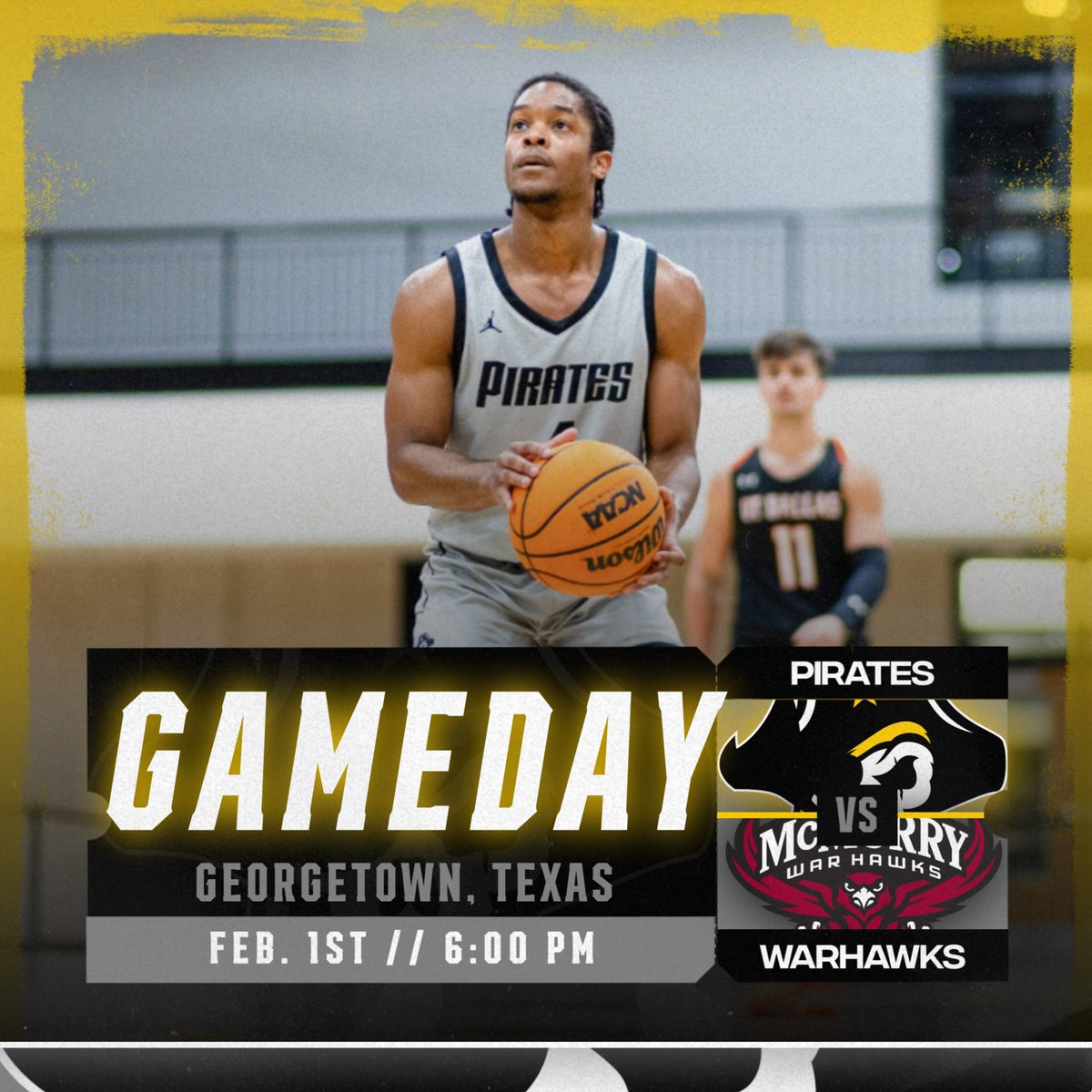 Southwestern Pirates (@supirates) on Twitter photo #GAMEDAY // <a href="/SUPiratesMBB/">Southwestern MBB</a>
π McMurry University
β° 6:00 PM
π Georgetown, Texas
πΊπ southwesternpirates.com #GAMEDAY // <a href="/SUPiratesMBB/">Southwestern MBB</a>
π McMurry University
β° 6:00 PM
π Georgetown, Texas
πΊπ southwesternpirates.com