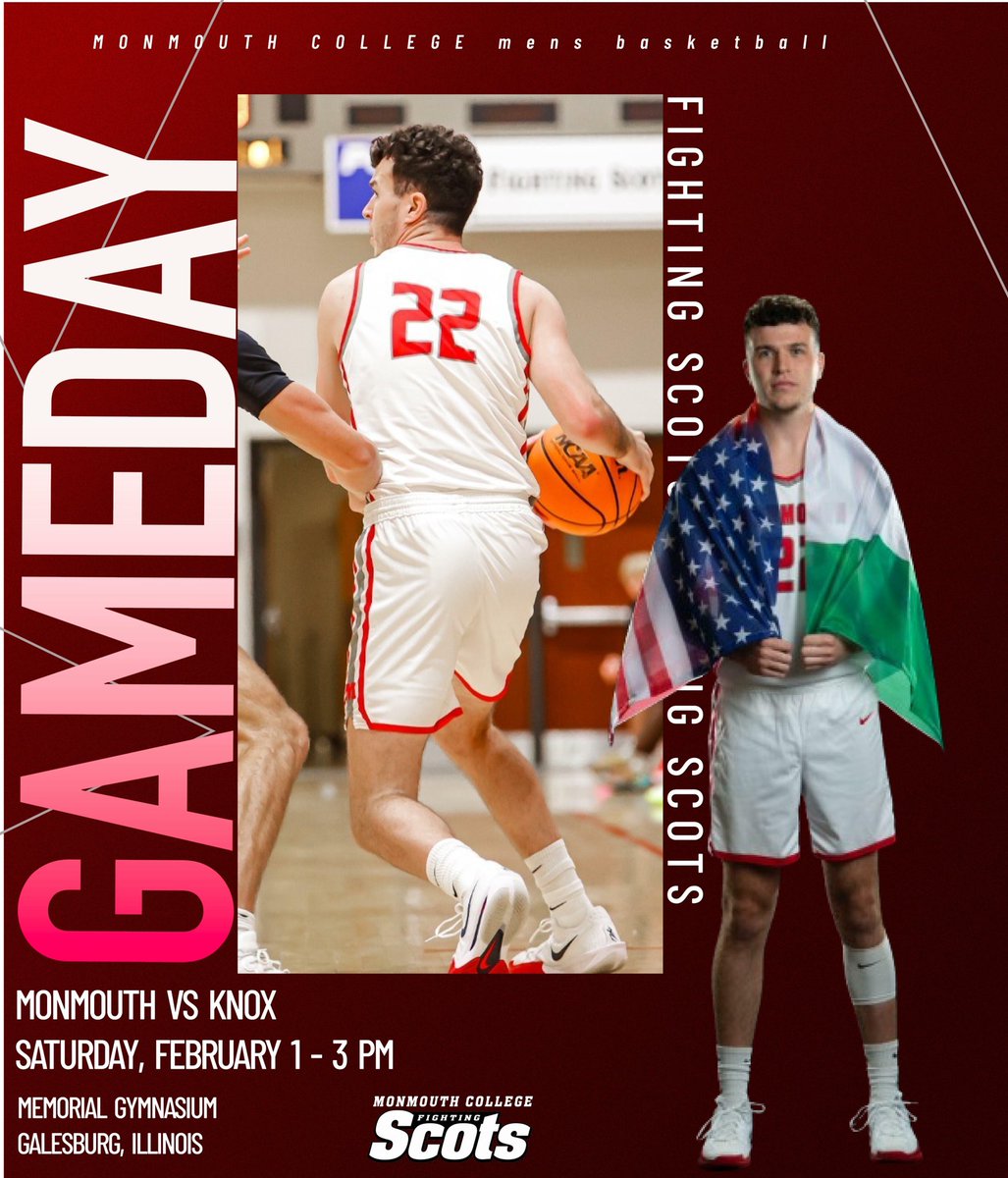 Rivalry day! Head to Galesburg to support <a href="/ScotsWHoops/">Monmouth College Women’s Basketball</a> and <a href="/ScotsMHoops/">Monmouth Men's Hoops</a> in a DH this afternoon <a href="/MonmouthCollege/">Monmouth College</a> 

Video: prairiefire.knox.edu/watch

WBB stats: prairiefire.knox.edu/sidearmstats/w…

MBB stats: prairiefire.knox.edu/sidearmstats/m…

Updates: <a href="/MonmouthGameday/">Monmouth College Game Day</a>