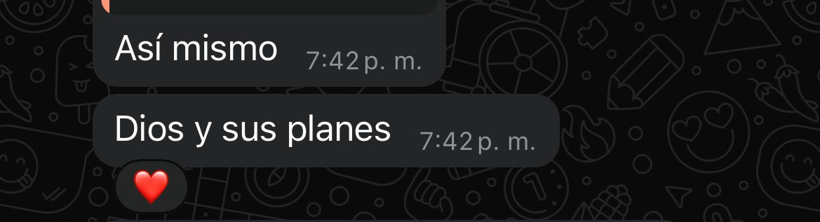 Cuando dudo de sus tiempos y planes, siempre hay alguien que me lo recuerda.
