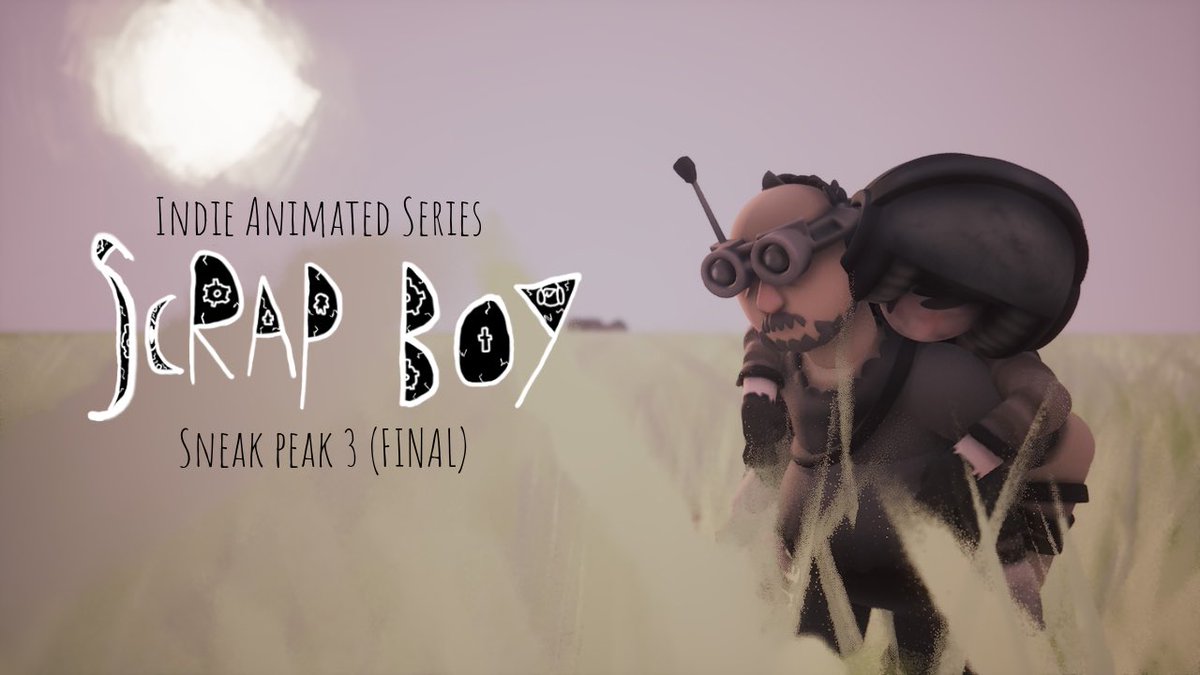 Visible85233886's tweet photo. Step into the eerie world of Scrap Boy! 👁‍🗨 Watch Sneak Peak 3 (FINAL) now and uncover the mystery. 🔧🖤 Don’t miss out on this indie animated series inspired by Coraline, The Backrooms, and Little Nightmares 2.

https://t.co/5L2LbN9el7

#indieanimation #indiefilm #ScrapBoy https://t.co/tKgSH0cBYF