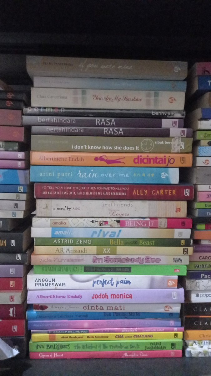 kalabookstore's tweet photo. Novel Remaja Preloved original
Kondisi masih sangat bagus bisa cek dulu.
Harga mulai 15.000 - 35.000 saja 
Bisa via MP https://t.co/TWePC0RvlB 
Atau wa 085815531531
Pengiriman dari Tulungagung Jawa Timur 
Stok terbatas 🤗 https://t.co/NdLvunct9e
