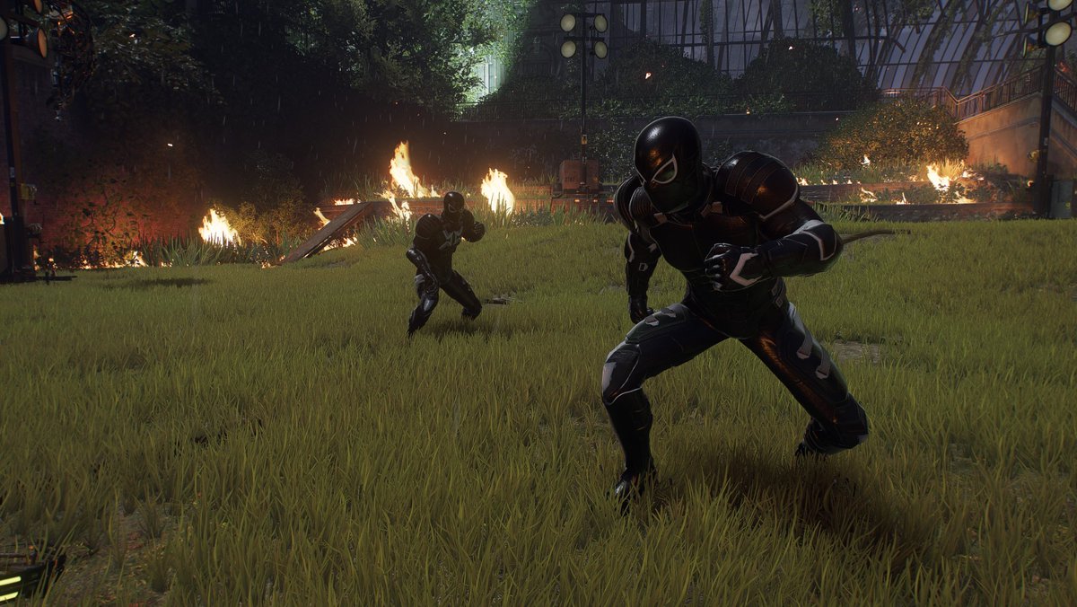 ChillaLxd's tweet photo. @insomniacgames @PlayStation theres two agent venoms. will you guys fix this in a future patch? https://t.co/6luQNJWf5I