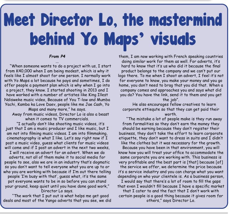 iamdirectorlo's tweet photo. I featured in today’s NewsDiggers entertainment section! https://t.co/Wqz7dW8lrF