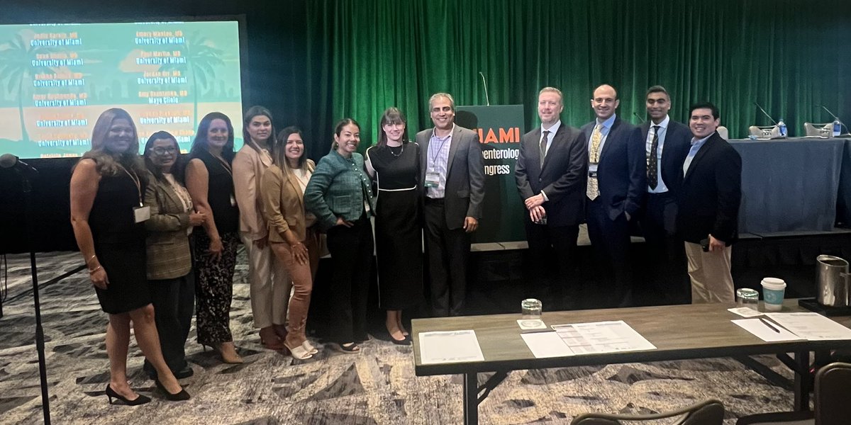 Oriana M. Damas, MD MSCTI (@oridamas) on Twitter photo Fantastic sessions today by our #IBD team on positioning therapies, drug induced colitis, endo IBD mgt and Cdiff 💪🏻💪🏻💪🏻#MiamiGastroCongress <a href="/umiamimedicine/">Miller Medicine</a>
<a href="/SiobhanIBD/">Siobhan Proksell, MD</a> <a href="/SunilAminMD/">Sunil Amin, MD, FASGE, FRCPC</a> <a href="/JodieBarkinMD/">Jodie A Barkin, MD, FACG, FASGE, AGAF</a> #DavidKerman #AmarDeshpande Fantastic sessions today by our #IBD team on positioning therapies, drug induced colitis, endo IBD mgt and Cdiff 💪🏻💪🏻💪🏻#MiamiGastroCongress <a href="/umiamimedicine/">Miller Medicine</a>
<a href="/SiobhanIBD/">Siobhan Proksell, MD</a> <a href="/SunilAminMD/">Sunil Amin, MD, FASGE, FRCPC</a> <a href="/JodieBarkinMD/">Jodie A Barkin, MD, FACG, FASGE, AGAF</a> #DavidKerman #AmarDeshpande
