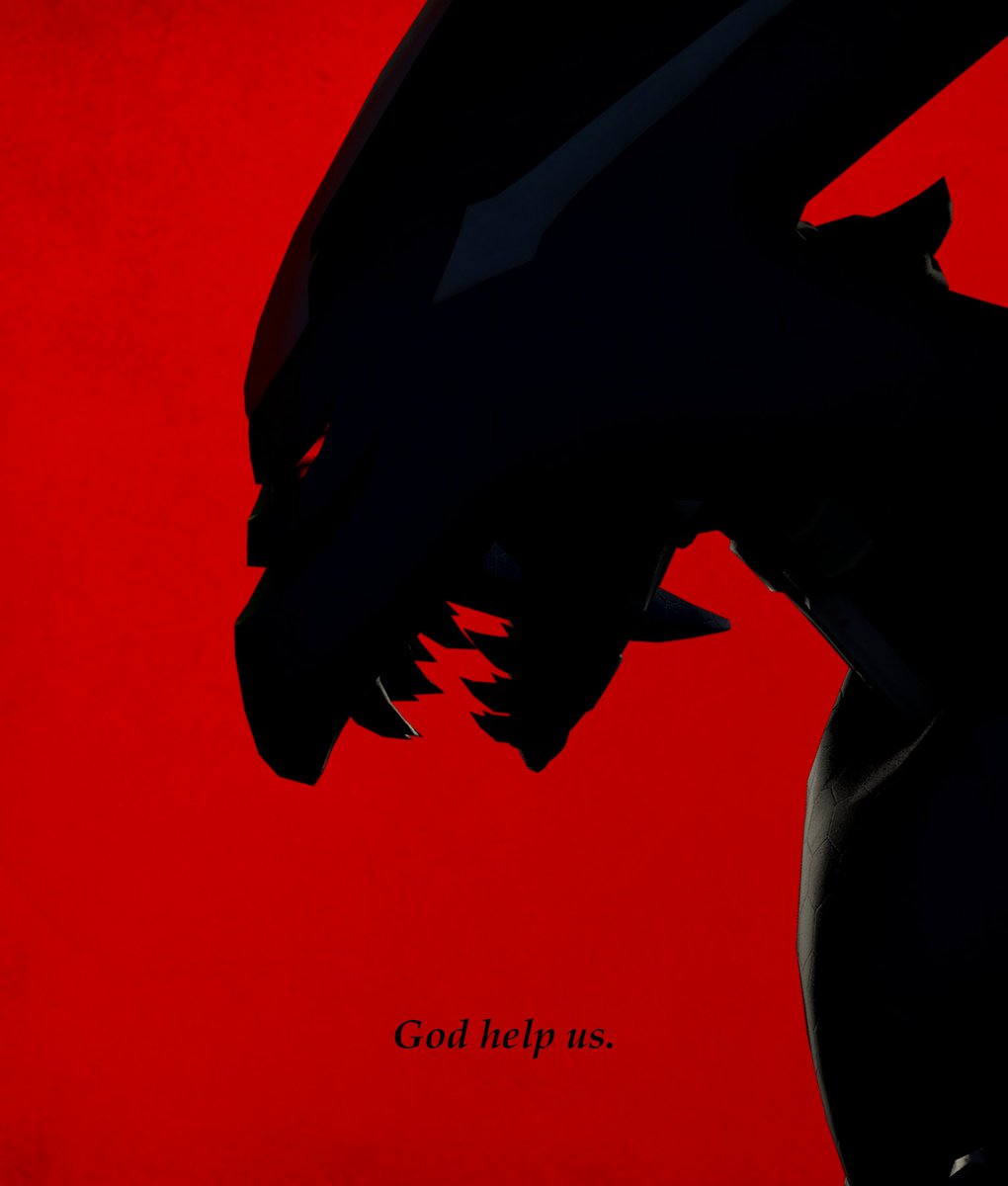 Shin Godzilla inspired Metal Overlord Render