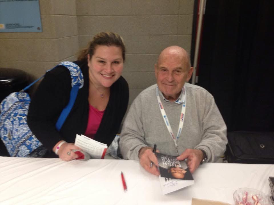 RIP #DickButton I will always treasure this picture from US Nationals in 2014 and thank you for signing my book