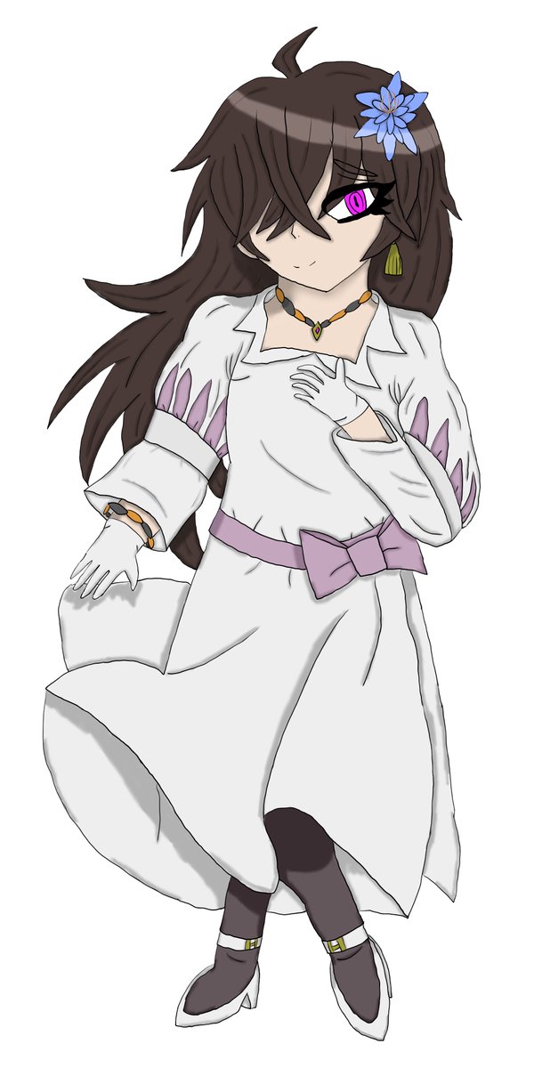 Nobuko347's tweet photo. It was such a joy to be able to work on this project with everyone! :D Please go check it out if you haven't yet, even if you don't what the heck Despair Time is. Thank you to Rimu for hosting the project and to everyone on the team! Here is my art, including me from the credits. https://t.co/DXme2iFcej