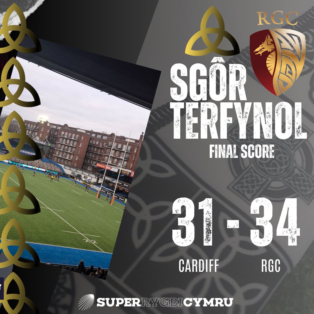 Full time and it is 2 from 2 in the <a href="/SuperRygbiCymru/">Super Rygbi Cymru</a> cup