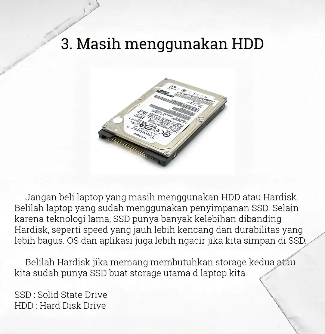 byraa___'s tweet image. Hal-hal yang lebih baik dihindari saat beli laptop