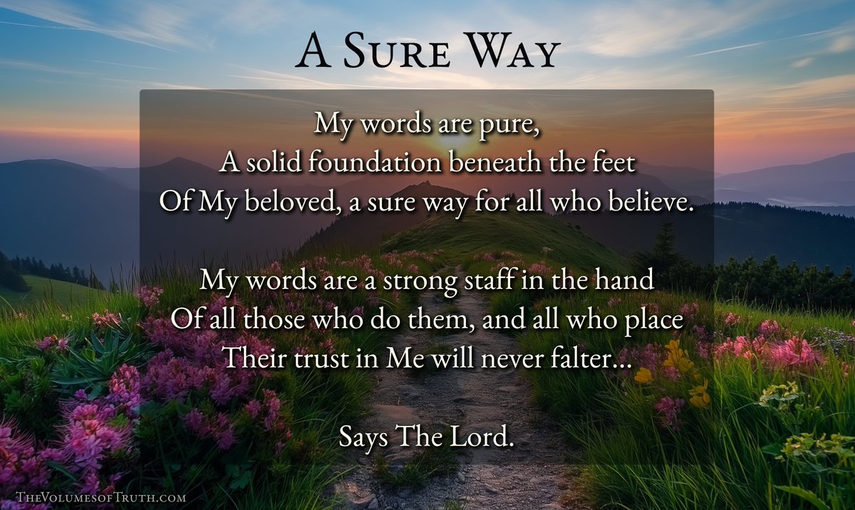 TheTimeHasCome7's tweet photo. 📖 Source: https://t.co/W1grl7oGOZ

▶️ Video/Playlist: https://t.co/Uq6e7fW9fW

#wordstoliveby #wordsofwisdom #wisdomofgod #psalms #proverbs #wordofgod #pure #solidfoundation #asureway #believe #strongstaff #obedience #trust #trustinGod #trustinTheLord #TheVolumesofTruth https://t.co/3ShXjshROc