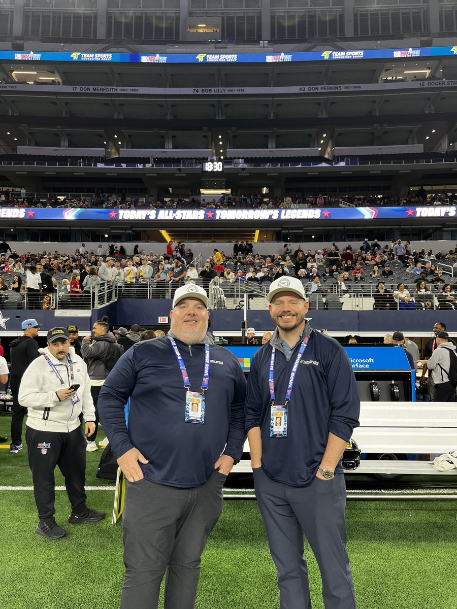 This past week at the Shrine Bowl we conducted 1-on-1 relational consulting sessions with…

49 Draft Prospects from 33 colleges
13 NFL Coaches
4 College Coaches
3 NFL Scouts

FOLLOW to see some of their feedback videos!